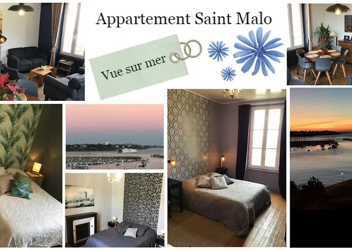 Bel Appartement Vue Mer Saint-Malo